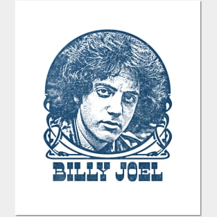 Billy Joel / / Retro Style Faded Look Design Posters and Art